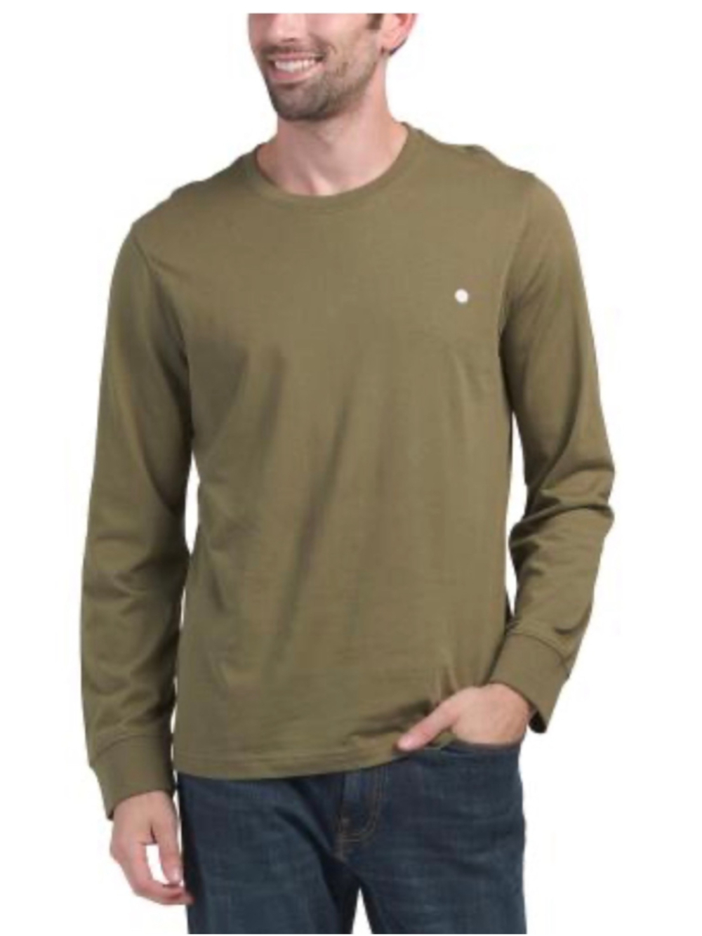 NEW Legend Wash Cotton Long Sleeve Classic Tshirt XL Tall